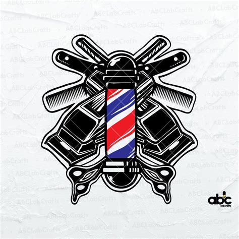 Barber Barbershop Logo Barber Shop Svg File Barber Shirt Barber Svg