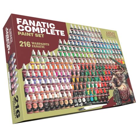 The Army Painter Warpaints Fanatic Complete Set Discount Games Inc
