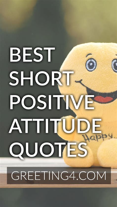 55 Short Positive Attitude Quotes In 2020 Positive Attitude Quotes