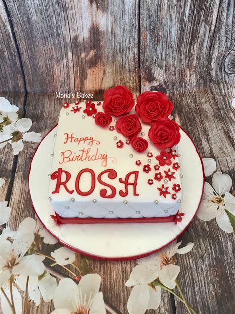 Roses Cake Rose Cake Cake Birthday Cake