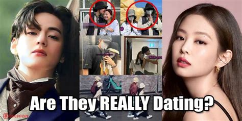 Are Bts V And Blackpink Jennie Really Dating Agencies Briefly Comment