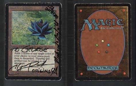 Black lotus (alpha) ($409944.41) price history from major stores. 1 Black Lotus (#65) Beta Artifact P9 Power9 MtG Magic Rare Card the Gathering | eBay