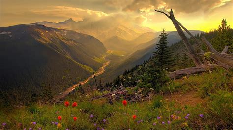 Mountain View From Top Mountains Nature Hd Wallpaper Peakpx