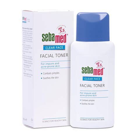 Sebamed Clear Face Deep Cleansing Facial Toner Ph 55 For