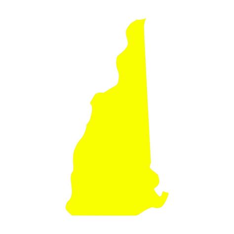 New Hampshire Map On White Background 4143751 Vector Art At Vecteezy