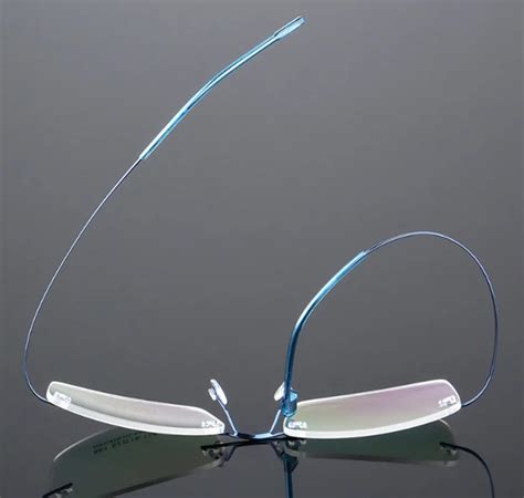 ultralight eyewear frames women men flexible optical glasses frames alloy frameless eyeglasses