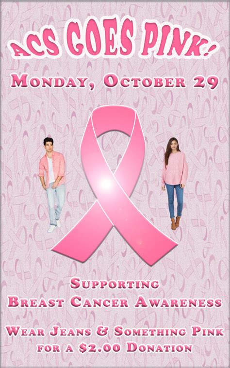Thus, there is a need for more awareness programs to educate women about. ACS to "Go Pink" for Breast Cancer Awareness - Monday ...