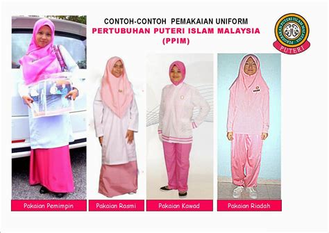 Pergerakan puteri islam malaysia (ppim) etika pakaian bendera visi 1. Random: Unit uniform pilihan