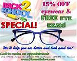 Images of Special On Eye Exam And Glasses