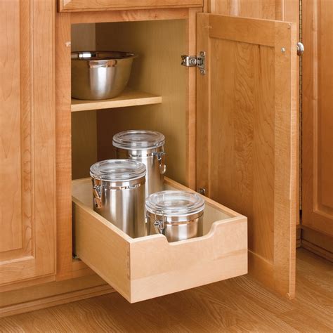 Kitchen cabinet is the right width. Wood Pullout Drawer 11" Wide (#4WDB-12) by Rev-A-Shelf ...