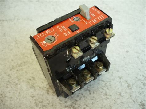 Relay Thermal Over Current Relay Ir 11 Tgl 29381 105 168a As C09