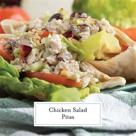 Best Chicken Salad Pitas Recipe Upgrade Your Chicken Salad Sandwich
