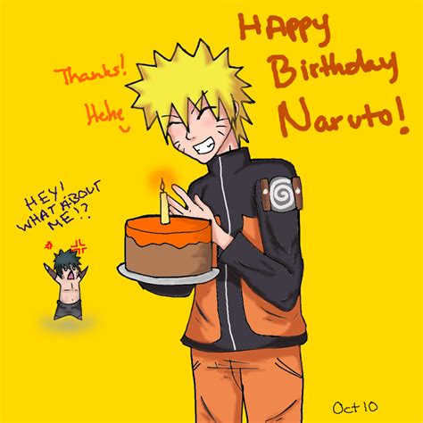 Narutos Birthday By Uchihaclanrock On Deviantart