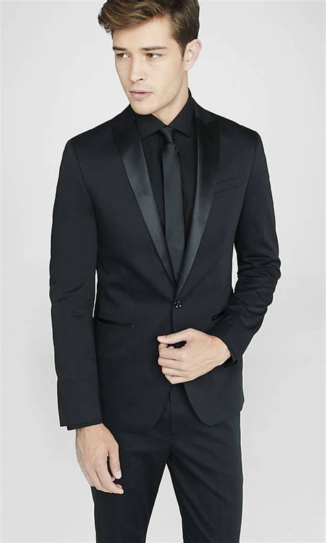 Grooms Attire Prom Suits Black Tuxedo Tuxedo For Men