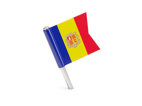 See more ideas about flag, country flags, map. Square flag pin. Illustration of flag of Andorra