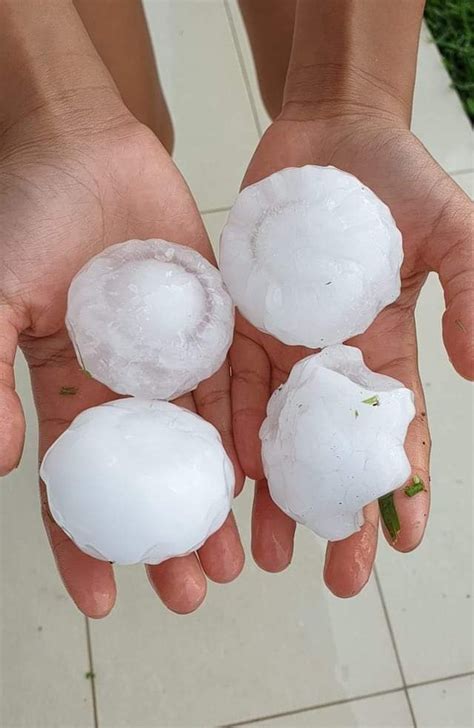 Sydney Storms City Battered By Tennis Ball Sized Hail As Fronts Hit