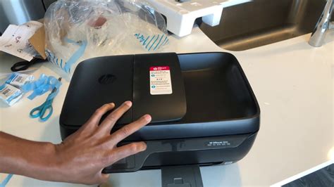 Hp Officejet 3830 All In One Printer Unboxing Youtube