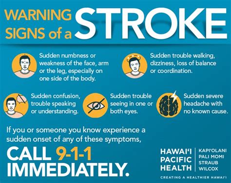 About Stroke Hawaii Pacific Health Kapiolani Pali Momi Straub