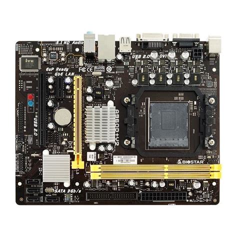 We believe in helping you find the product that is right for you. Biostar motherboard A960D+ V2 SB710 SATA2 DDR3 USB2.0 uATX ...
