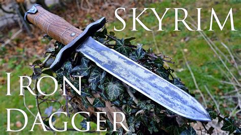Dagger Making Skyrim Forging A Real Iron Dagger Made Of Steel
