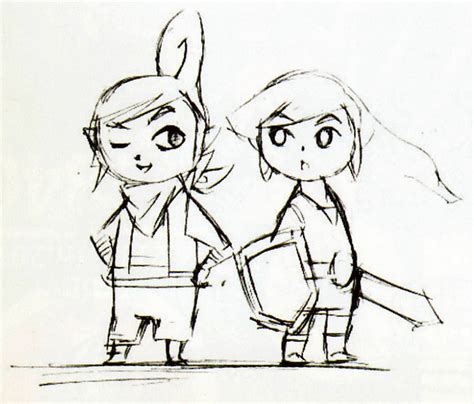 Here’s Some Lovely Official Concept Art From Zelda Wind Waker My