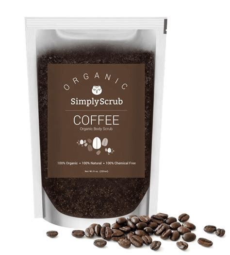Organic Coffee Body Scrub – Simply Scrub png image
