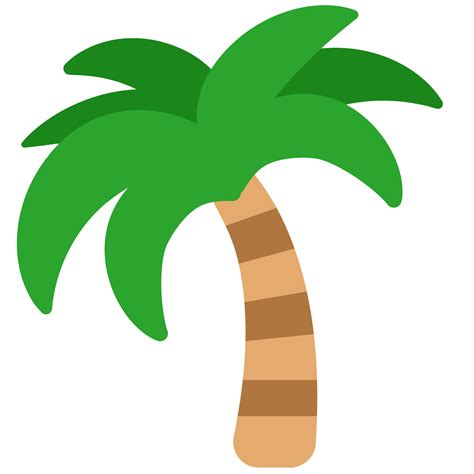 Emoji Sticker Tree Clip Art Palm Tree Png Download 20002000 Free