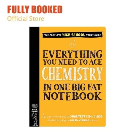 Everything You Need To Ace Chemistry In One Big Fat Notebook Paperback