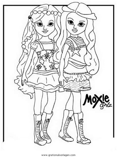 Moxie Girlz Avery Colouring Pages Coloring Home