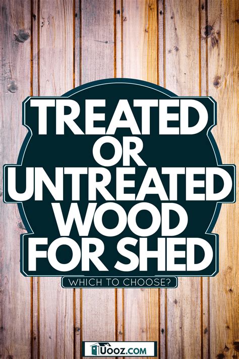 Treated Or Untreated Wood For Shed - Which To Choose? - uooz.com