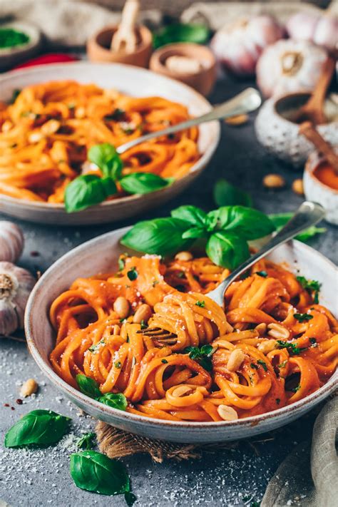 Vegan Roasted Red Pepper Pasta Sauce Bianca Zapatka Recipes