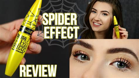 Maybelline Spider Effect Mascara First Impression Review Youtube