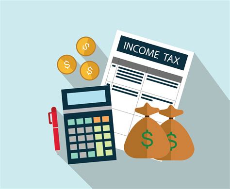 Income Tax Vector Art Vector Art And Graphics