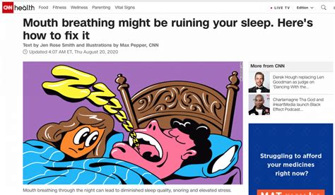 How To Stop Mouth Breathing And Get Better Sleep Doctor Steven Y Park Md New York Ny