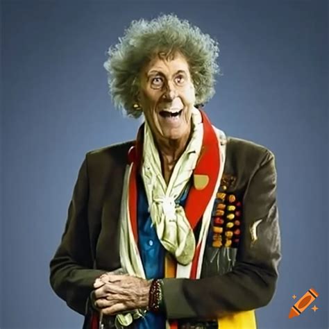 Tom Baker As The Fourth Doctor Who