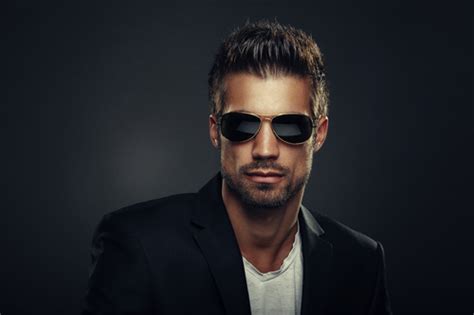 Fashion Man Wearing Sunglasses Stock Photo 02 Free Download