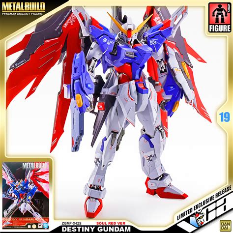 Premiumbandai Metal Build Zgmf X42s Destiny Gundam Soul Red Ver