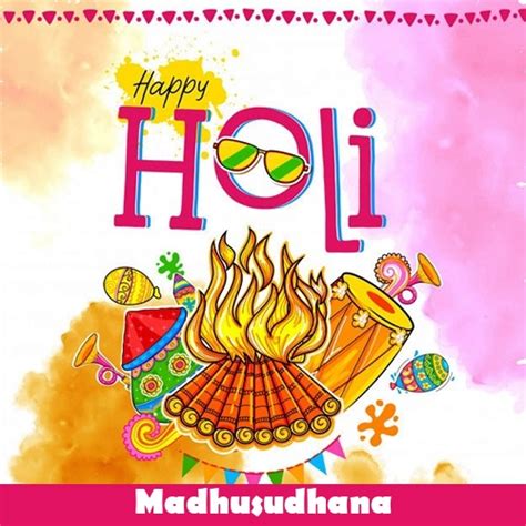 Madhusudhana Happy Holi 2019 Wishes Messages Images Quotes Status
