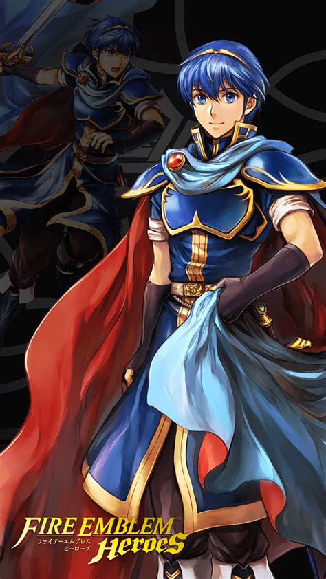 The Fire Emblem Hero Is Standing In Front Of Two Other Characters One