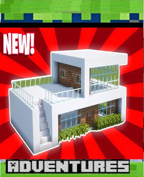Minecraft Guide How To Build A Large Modern House Tutorial By Erin Potter Carole Goodreads