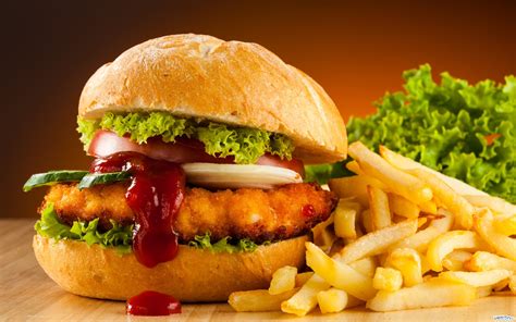 Burger And Fries Recipe — Dishmaps