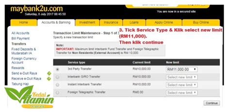 Perkara ini juga dilakukan oleh maybank dengan memperkenalkan maybank2u sebagai satu bentuk kemudahan. Cara Tukar Transaction Limit Maybank2u ~ VITAMIN WAWA ...