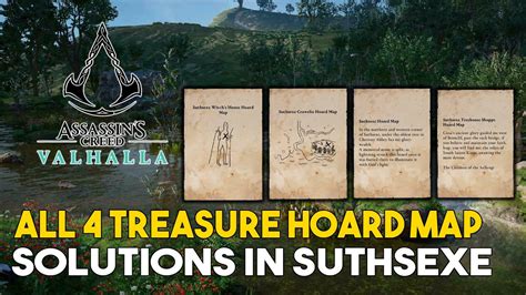 Assassins Creed Valhalla All 4 Treasure Map Solutions In Suthsexe YouTube