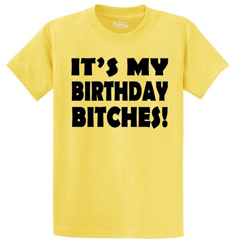 It S My Birthday B Hes Funny T Shirt Cute B Day T Tee Shirt S 5xl 16 Color Ebay