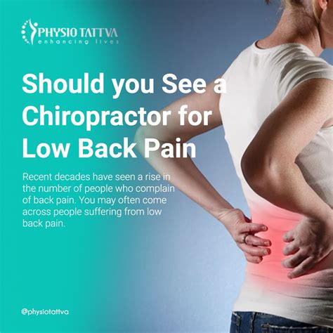 Chiropractic Treatments For Lower Back Pain