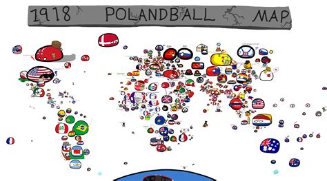 Centennial Unofficial Polandball World Map Map World Map