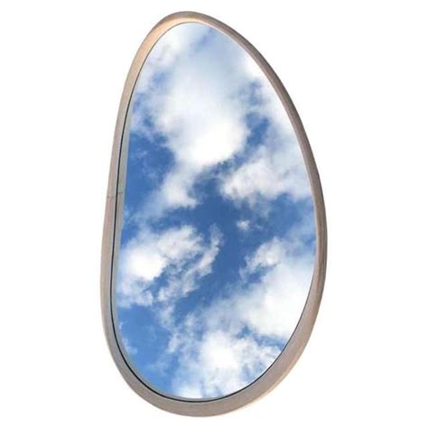 Organic Mirror Wooden Steam Bent Wall Mirror By Soo Joo For Sale At 1stdibs