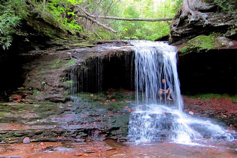 Lost Creek Falls Trail In Bayfield County Perfect Duluth Day