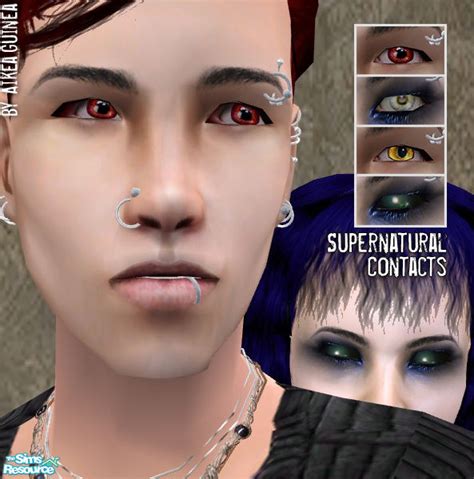 The Sims Resource Supernatural Contacts