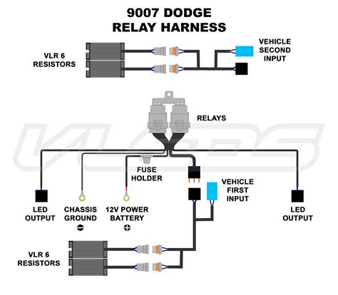 Subaru headlight wiring harness adapter hid wiring diagram. 9007 Headlight Wiring Diagram